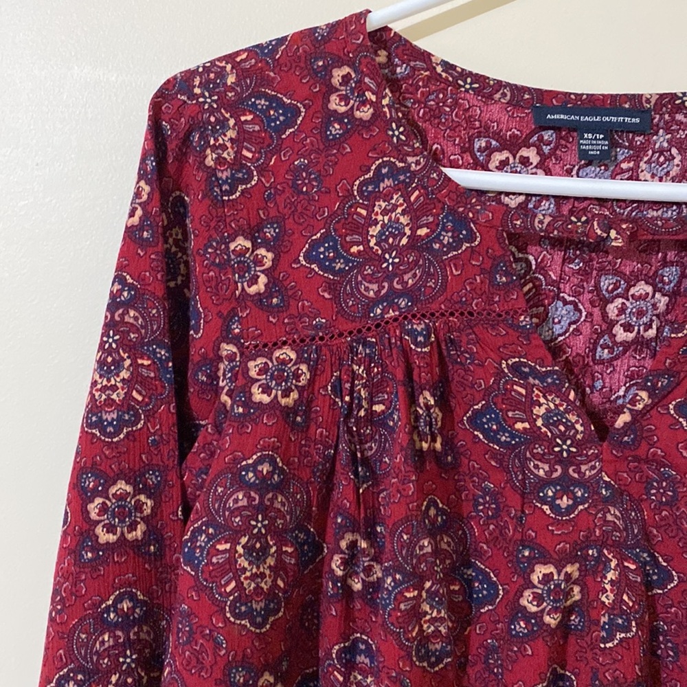 American Eagle Bohemian Festival Tunic Dress - Picture 4 of 12